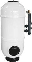 Midas MIDA.Carbon Pro GFK Filterbehälter inkl. Besgo-Stangenventil, Ø 650mm, cremeweiß