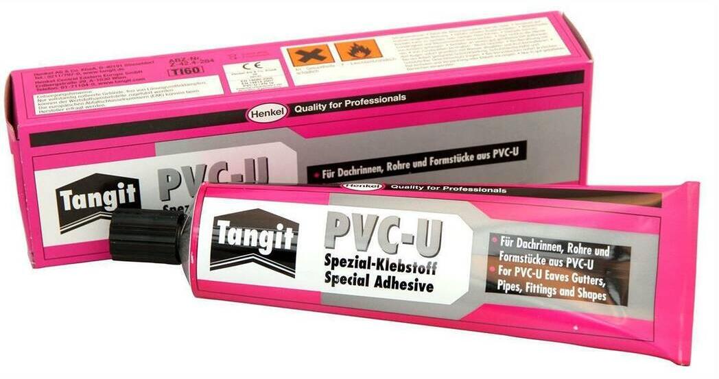 Tangit Kleber PVC-U 68050 für Verrohrungen, Tube 125g