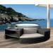 NetSpa Möbelset für Spa Vita Premium 160 Whirlpool, 5 Module, Rattan Optik