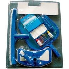 Reinigungszubehörsatz für Schwimmbäder Kit 112, Poolreinigung, blau