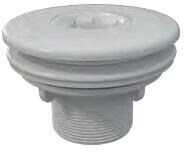 Astral Pool Multiflow Einlaufdüse für Folienbecken, ohne Gitter, Ø 50mm, weiß