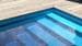 Vagner Pool AVFol Profi Poolfolie Gewebefolie, 100x205cm, Stärke 1,5mm, blau