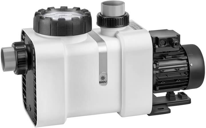 Speck Badu Delta 17 Filterpumpe, selbstansaugend, 17m³/h bei 8m, 0,69/0,55kW, 400V, weiß