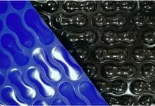 Trend-Pool Geo Bubble Solarabdeckplane, rechteckig, 250x10200, 400µ, dunkelblau/schwarz