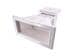 OKU 04212BFW Breitmaulskimmer, Länge 435mm, Saugbreite 373mm, weiß