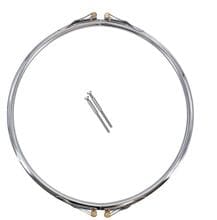 OKU Spannring für Hawaii Sandfilteranlage, komplett 2-teilig, Ø 400mm, V2A