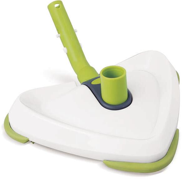 PoolCare Dreieck Noppen-Bodensauger Poolsauger weiß/grün