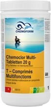 Chemoform Chemoclor Multifunktionstabletten Chlortabletten, 20g, 1kg