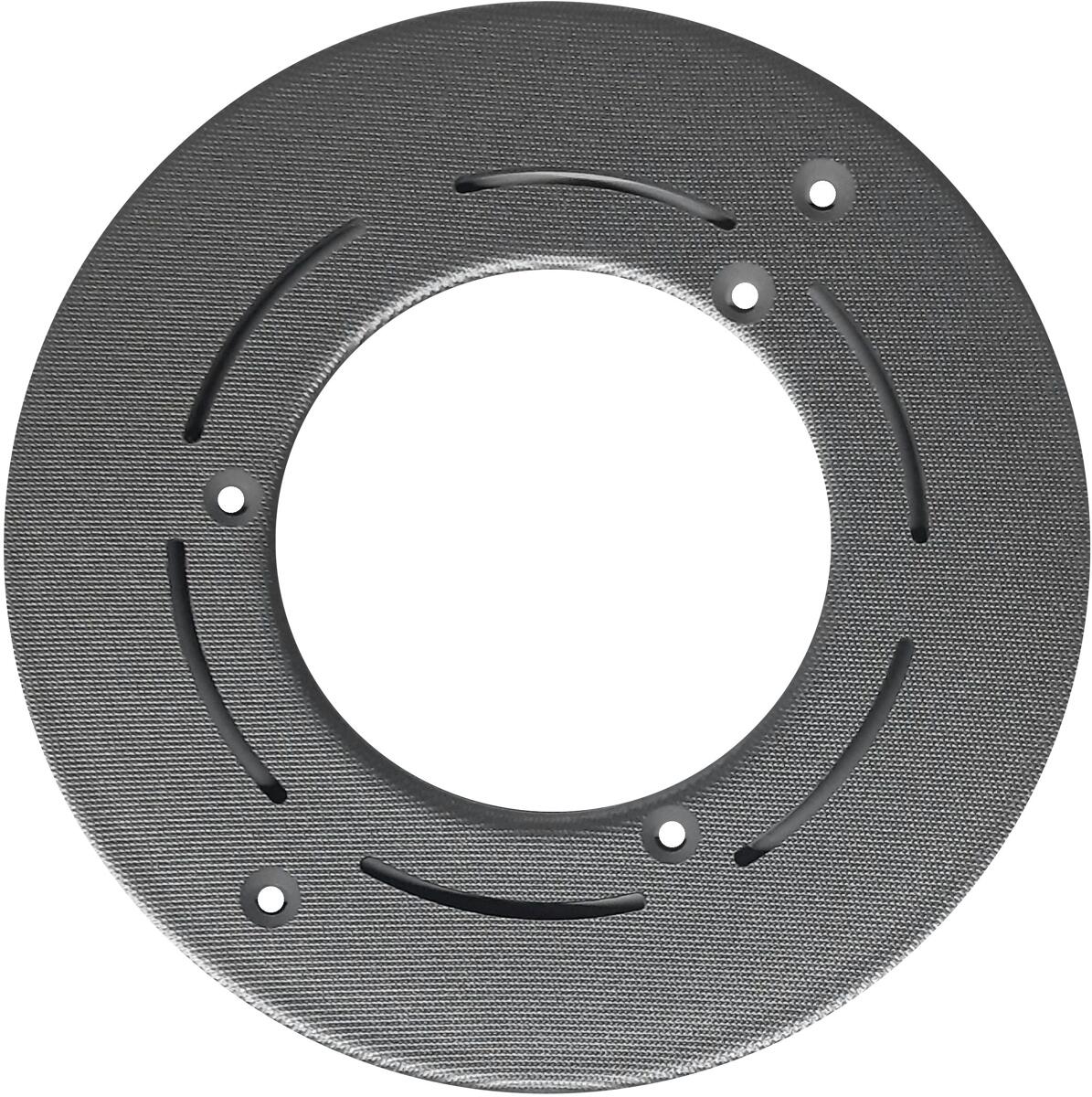 EVA Abdeckblende ABS für Unterwasserscheinwerfer EVA SubAqua-Serie UWS, 190mm, silbergrau