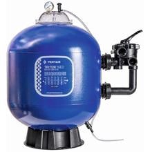 Pentair Triton Neo-C-Pro Filterbehälter, Ø 610mm, 6-Wege-Side-Ventil, 14 m³/h, blau