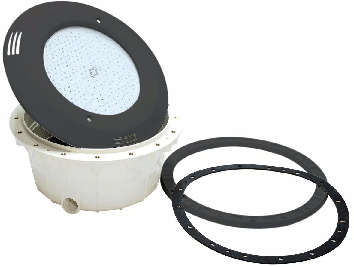 Vagner Pool Unterwasserscheinwerfer VA PF, LED, 33 Watt, 12V, weiß, Blende dunkelgrau