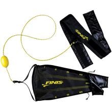 Finis Drag N Fly Schwimm-Fallschirm für Widerstandstraining, schwarz/gelb