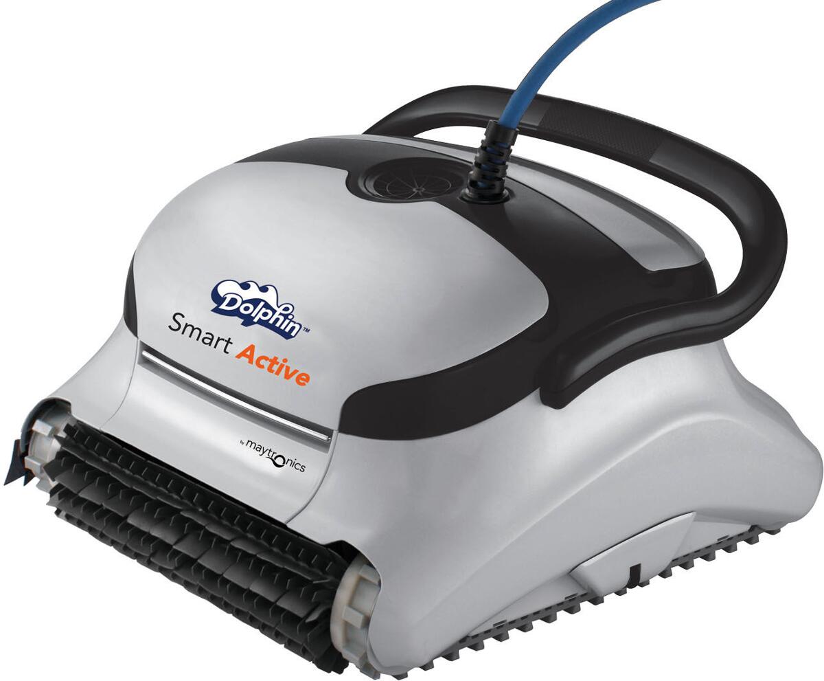 Maytronics Dolphin Smart Active Pool-Roboter Bodensauger, Ständer