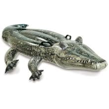 Intex Realistic Gator Ride-On Schwimmtier Alligator, ab 3 Jahre, 170x86cm