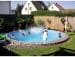 Trend Pool Ibiza Stahlwand-Pool, 420x120cm, rund, Innenhülle 0,8mm, Handlauf Basic, Sandfilter, weiß