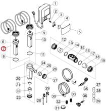 Bayrol Elektrolysezelle für Automatic Salt AS5