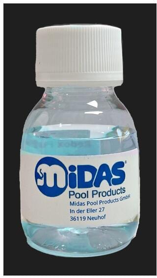 Midas Pufferlösung Kalibrierlösung pH 10, 50ml, blau