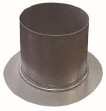 Midas Adapter Frischluftzufuhr für Mida.Air Luftentfeuchter, Ø 100mm, 50mm lang, verzinkt