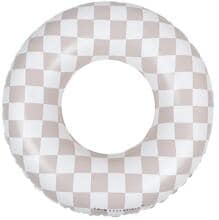 Swim Essentials Checkmate Schwimmring für Kinder, ab 6 Jahren, Ø 90cm, beige