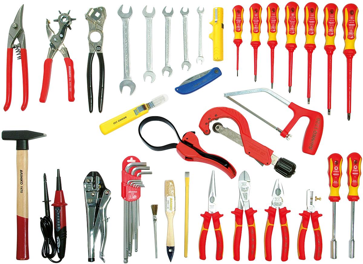 Brinko Schwimmbad-Werkzeug Sortiment, 35-teilig