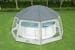 Bestway 58612 Flowclear Cabrio-Dome Pavillon Pool Abdeckung Poolüberdachung rund 600x295cm