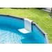 Intex 28053 Pool Bench Poolbank Sitzbank Hocker bis 100kg klappbar weiß