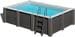 Gre Avantgarde Nova WPC-Pool Set 455x315x126cm, rechteckig, Sandfilter