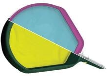 PoolCare Evolution Laubkescher 36x35cm, flaches Netz, farbig