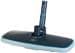 Gre Graphite Series manueller Poolsauger, Bodensauger, Easy-clip System, ABS, rechteckig, grau