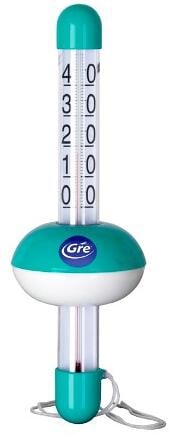 Gre Big Thermometer Poolthermometer, schwimmend, türkis/weiß
