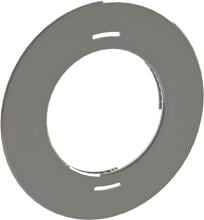 Duratech Ultra flat Abdeckungsblende, Ø 100mm, hellgrau