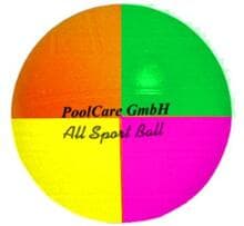 PoolCare Neon Deluxe Wassersportball, Ø 22cm