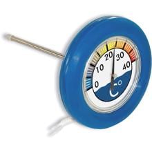 Kokido Ring-Thermometer Wasserthermometer mit Tauchfühler, Ø 18,5 cm, blau