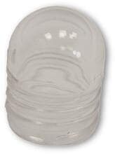 Peraqua Schauglas für 6-Wege Top Mount Ventil, kurz, schwarz