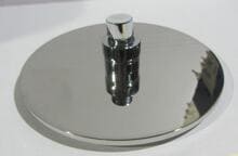 Eichenwald Ideal Brausekopf für Dusche, Ø 203mm, 1/2", Messing, silber