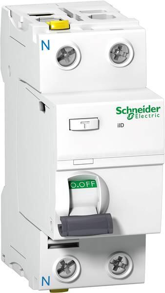 Schneider Electric FI-Schalter Stromschutzschalter, 4-polig, 40A, TYP A