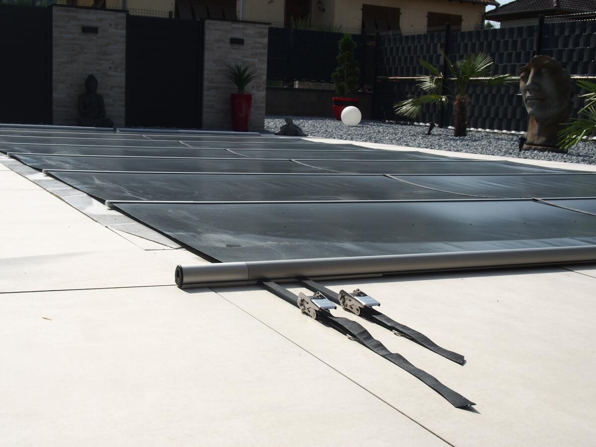 Walter Walu First Starlight, Rollschutzabdeckung Sicherheitsabdeckung, 800x400cm, PVC, mokka