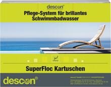 Descon SuperFloc Kartuschen für die Sandfilteranlage, 8 Stück