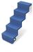 Reku Pooltreppe Eleganz, Poolleiter Einstiegsleiter für Wandbefestigung 5-stufig 60 kurz, azurblau