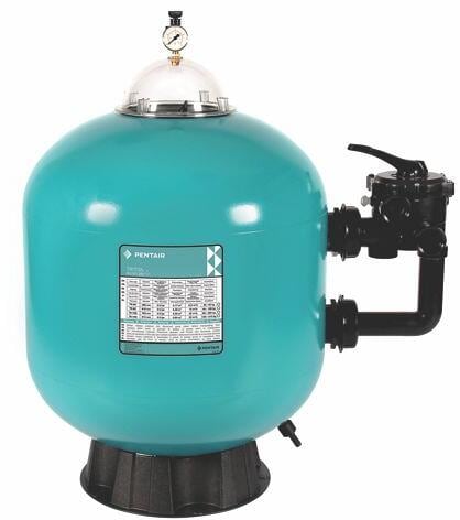 Pentair Triton TM TR60 Filterbehälter Ø 610mm, 6-Wege-Side-Ventil, 14m³/h, grün