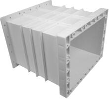 Peraqua Wandverlängerung für Skimmer EBS 2000, 250mm, weiß