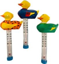 Kokido Mr. Duck Thermometer, 3 Modelle, Rohr Ø 29mm, farbig sortiert