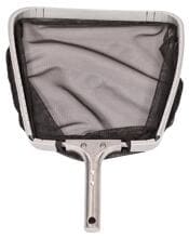 Interline Deluxe Poolkescher, austauschbares Netz, silber/schwarz