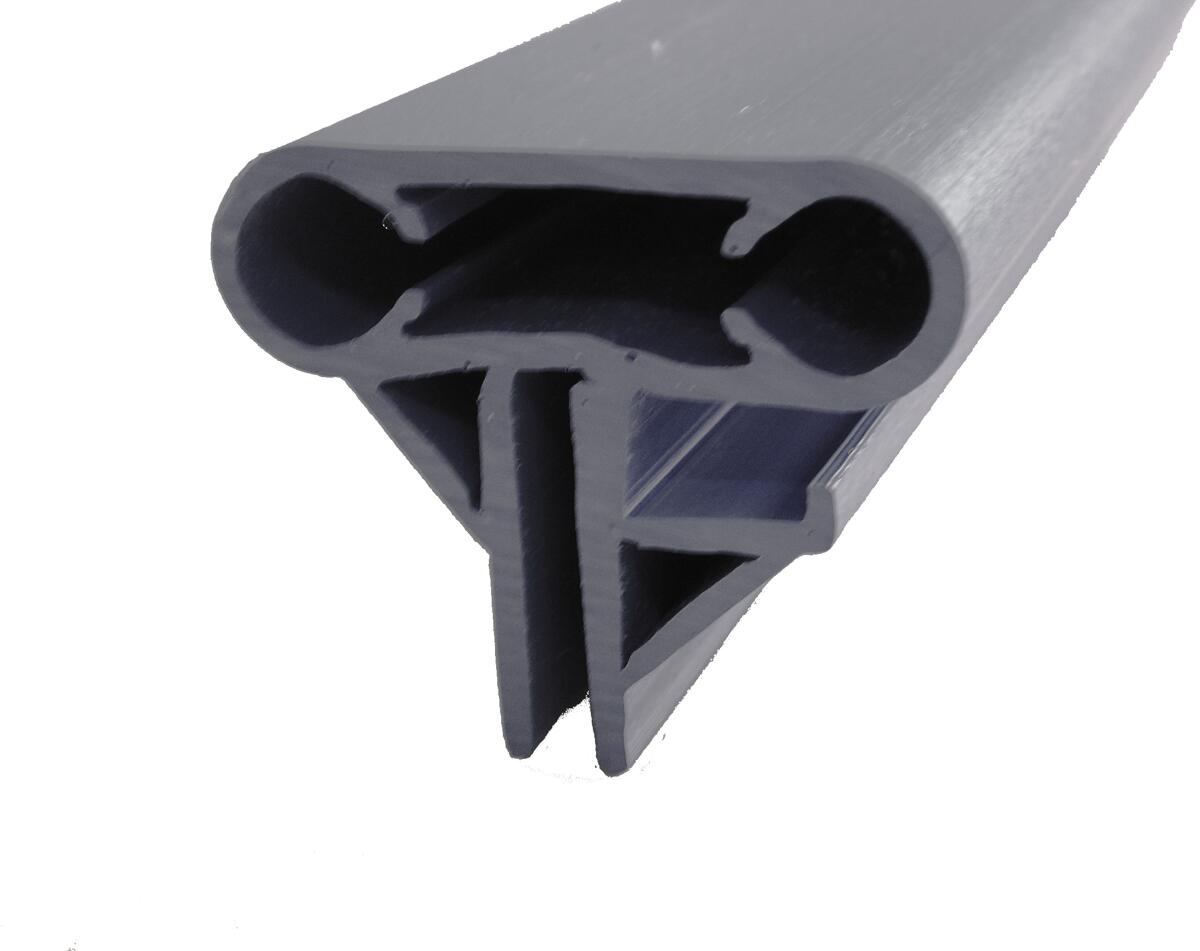 BWT 501322002 Kombi-Handlauf für Keilbiese/Überhangfolie, Profilschienen-Set Rund-Pool Ø 350cm, PVC, grau