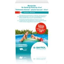 Bayrol Monats-Set für Quick-Up Pools bis 10m³, 4 Doppelbeutel, je 600g