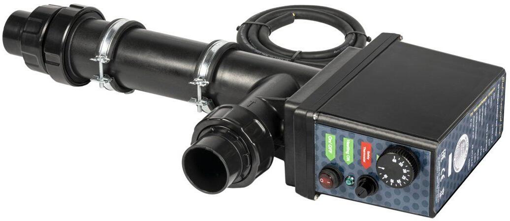 Daprà D-EWT-NC Elektroheizer Neo Compact inkl. Strömungswächter und Überhitzungsschutz, 18kW, 400V, Titan