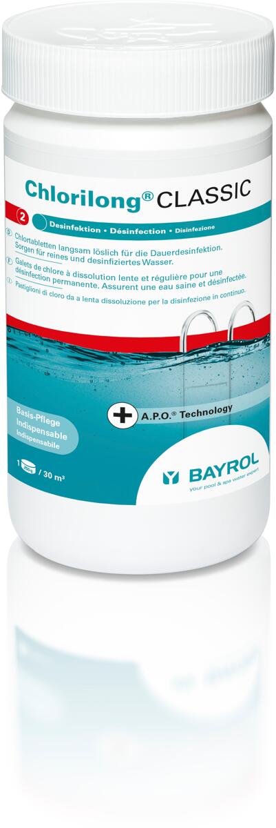 Bayrol Chlorilong Classic 250g Chlortabletten, 1,25kg