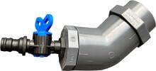 Midas Anschlussset für Filterentleerung, Gardena-Anschluss 1/2"