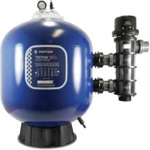Pentair Triton Neo SM Side 30 Filterbehälter mit Pro-Ventil und Clearpro Technology Ø 760mm, 22m³/h, blau