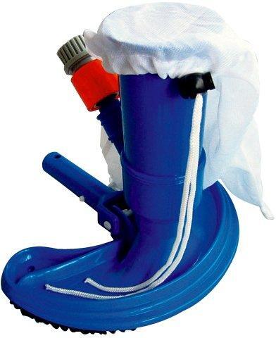 Vakuumsauger Eco Poolreiniger, zum Anschluss eines Gartenschlauches, blau
